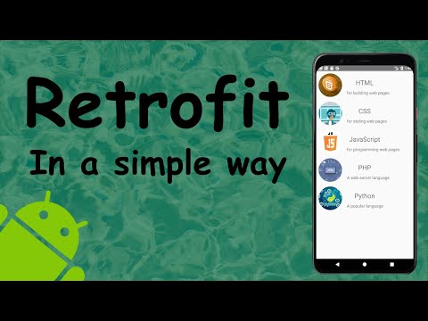 Learn Retrofit in a simple way | show data from server to Recycler View by retrofit