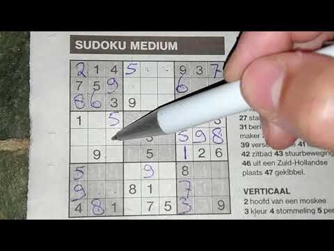 Dream on with this Medium Sudoku puzzle (with a PDF file) 09-10-2019