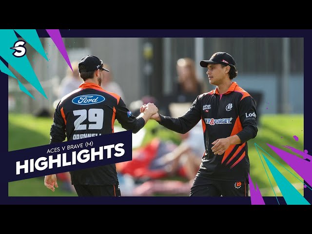 An emphatic win! | Aces v Brave – Super Smash 2025/26 Highlights
