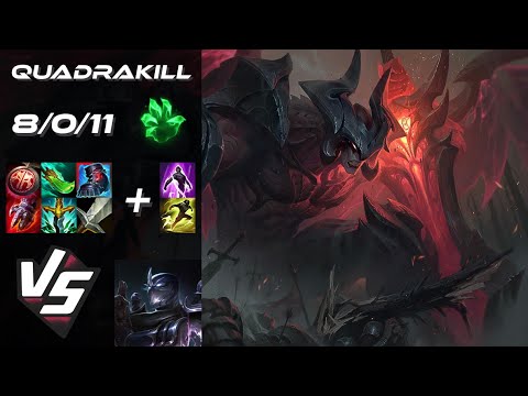TOP Aatrox vs Shen [QUADRAKILL] - NA Challenger Patch 25.S2.5