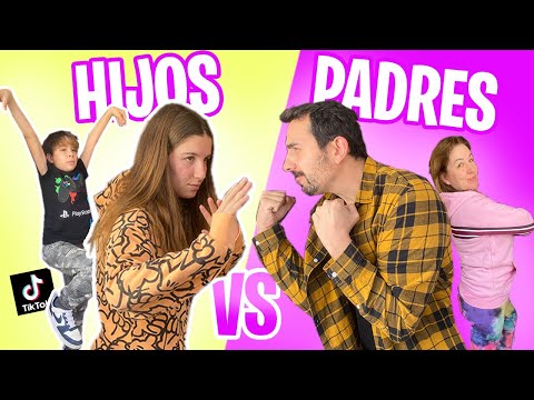 5 JUEGOS para hacer EN FAMILIA con VIRALES de TIKTOK + nuestro PERRO Karateka