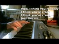 Gnarls Barkley - Crazy [Piano/Karaoke ...