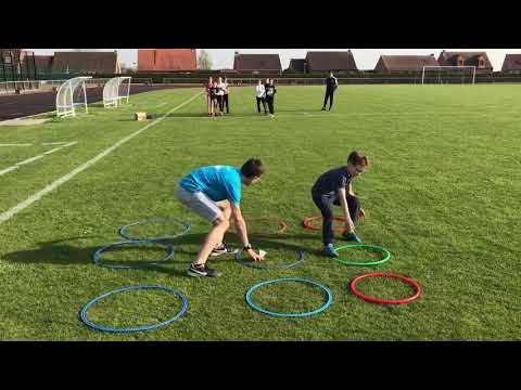 Jeu d’échauffement Ludique Jeunes 8-13 ans