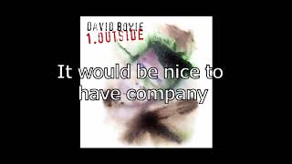 Segue - Algeria Touchshriek | David Bowie + Lyrics