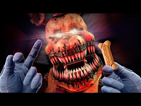 Surviving Nightmare Fredbear Like a Mexican in VR