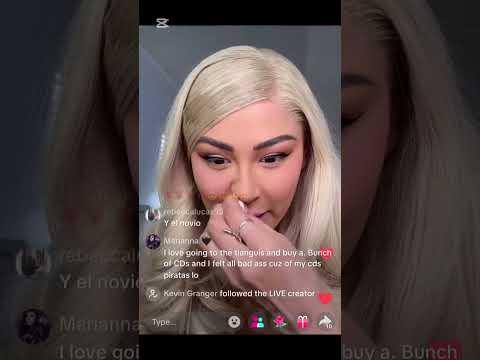 Jenny69 Sunday TikTok live grwm video 
