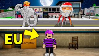CONSTRUI UM BUNKER pra FUGIR DO GOO GOO GAA GAA! (Brookhaven)