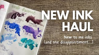 Ink Haul // Fountain Pen Inks from Friends & Pen Chalet // Tono & Lims, Diamine, Sailor, Pilot
