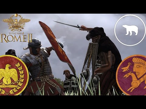 Total War Rome 2 Online Battle 21 - Suebi-Rome Showdown!