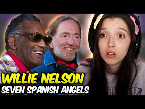 My First Time Hearing Willie Nelson Seven Spanish Angels LIVE Performance!