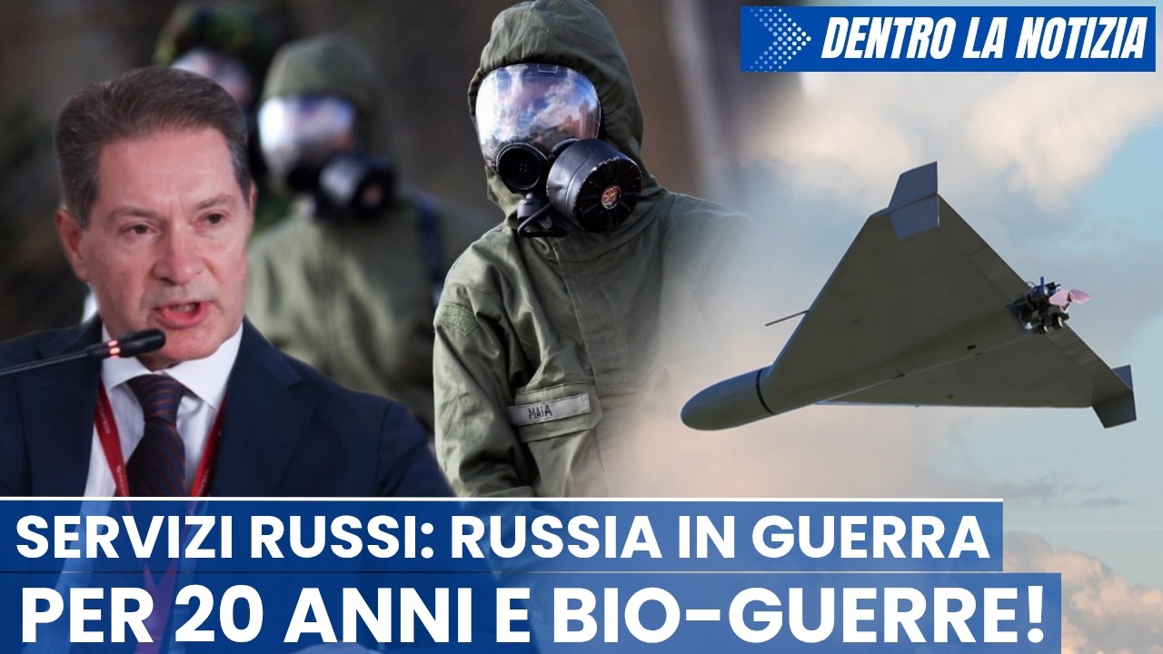 Servizi russi: conflitto globale per 20 anni contro Russia. Guerre in Asia, biologiche e con i droni