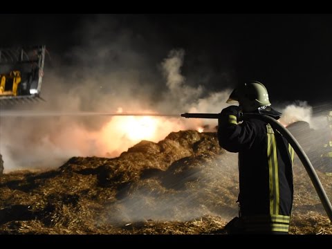 Wensickendorf - Strohmietenbrand zu Silvester