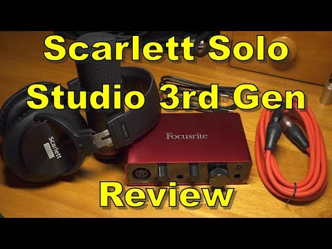 Scarlett Solo Studio 3rd Gen Review