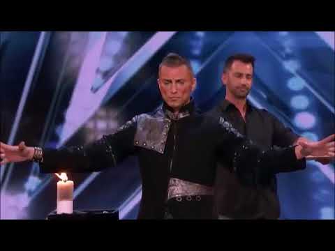 LEAK  Aaron Crow Nearly KILLS Howie Mandel In EXTREME Danger Act!   America's Got Talent 2018   YouT