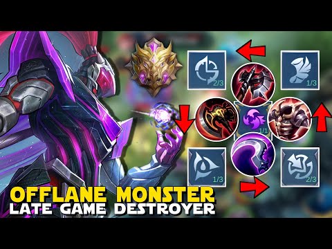 THIS OFFLANE ALPHA BUILD IS A MONSTER IN LATE GAME! | META HEROES DESTROYED! | SOLO QUE MLBB ALPHA