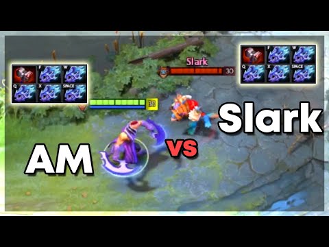 Anti Mage vs Slark with Basher and 5x Moonshards | Level 30 Dota 2 | Who Will Win?