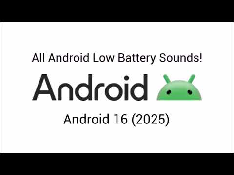 History and Future of Android Low Battery Sounds (1969-20000000)
