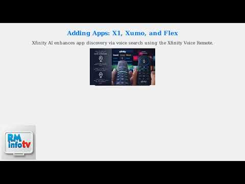 Xfinity Apps X1