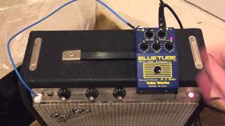 Video thumbnail for Tube Works Blue Tube by Guitar Tone Pro