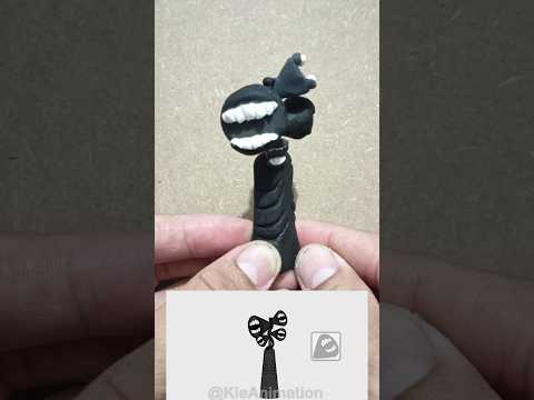 I made Sprunki OC Siren Head phase 2 @KieAnimation #sprunki #incredibox #clay