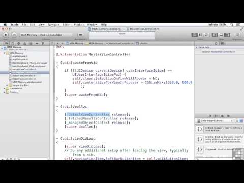 Objective C Programming Tutorial | Using The Basic Memory Attributes