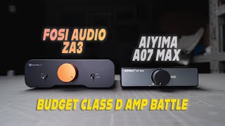 Aiyima A07 Max vs Fosi ZA3 // 3 Key Differences + Sound Demo