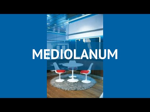 MEDIOLANUM 4* Италия Милан обзор – отель МЕДИОЛАНУМ 4* Милан видео обзор