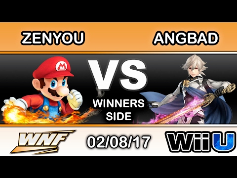 WNF 1.6 - eM | Zenyou (Mario) Vs. Angbad (Corrin) Winners Side - Smash Wii U