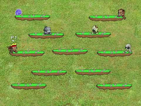 Chaos Faction 2 - Fighting in Wall Painted Black and Grass