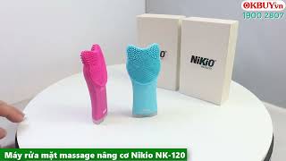 Video Máy rửa mặt massage nâng cơ Nikio NK-120