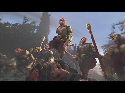 Monkey King - Dota 2 new hero 7.00 Gameplay  review