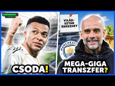 ÁTIGAZOLÁSI BOMBÁT ROBBANTHAT a Manchester City! CSODA TÖRTÉNT Mbappéval??