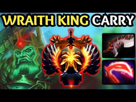 🔥 THEY CAN’T KILL YOU — IMMORTAL WRAITH KING CARRY | DOTA 2 🔥