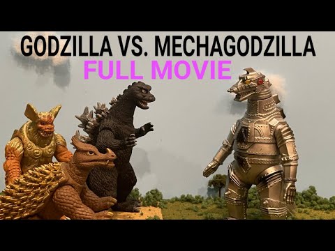 GODZILLA VS. MECHAGODZILLA FULL MOVIE (Stop motion animation)