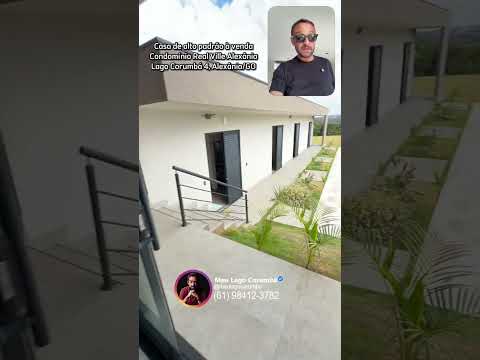 Casa de alto padrão à venda Condomínio Real Ville Alexânia no Lago Corumbá 4 em Alexânia/GO