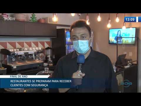 Restaurantes se preparam para receber clientes com segurança 14 12 2020