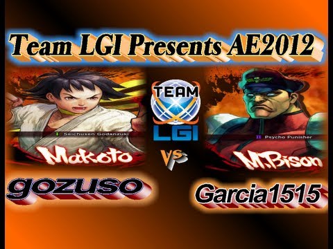 LGI Presents AE2012 : gozuso vs Garcia1515