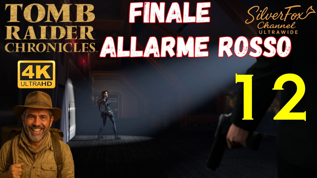 TOMB RAIDER 5 CHRONICLES - ALLARME ROSSO - FINALE - Gameplay ITA - Walkthrough - 12 - Ultrawide