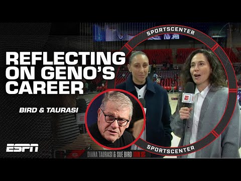 Sue Bird & Diana Taruasi reflect on the career of UConn's Geno Auriemma | SportsCenter