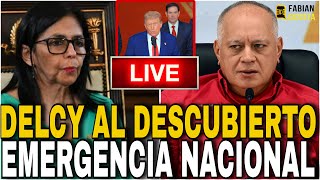 ÚLTIMA HORA  🔴 ¡DELCY AL DESCUBIERTO¡ LA VERDAD DETRÁS DE LA EMERGENCIA NACIONAL DE TRUMP