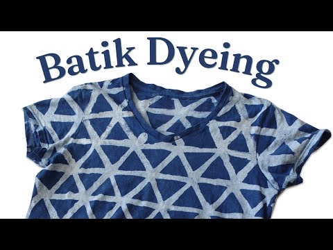 Batik Tutorial with Wax- I made all the mistakes so you don't have to!
