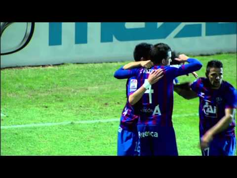La Liga | Gol de Camacho (0-1) en el SD Huesca - FC Barcelona B | 31-10-2012 | J10