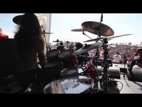 Job for a Cowboy - Jon "Charn" Rice - Tarnished Gluttony (LIVE DRUM CAM)