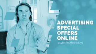 Advertising special offers online