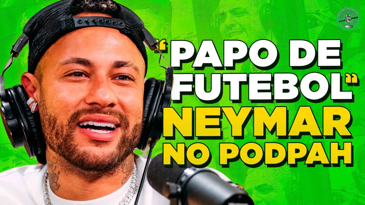 PAPO DE FUTEBOL COM NEYMAR JR NO PODPAH! - Melhores Momentos