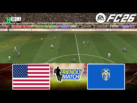 FC 26 - USA W vs CD Tenerife W 6/02/2026 - Friendly Match - Gameplay PS | Full Match