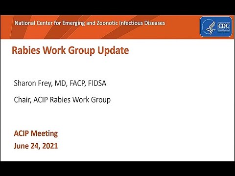 June 24, 2021 ACIP Meeting - Rabies Vaccines - YouTube