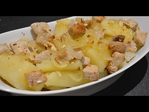 Yuca con Mojo y Masas de Cerdo