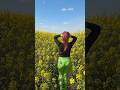 Walking In Leggings Through Rapeseed Field Pairadize Leatherleggings