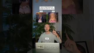 Dolly Parton’s hit “Jolene” in 2023 Vs. 1974 #shorts #dollyparton